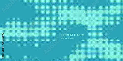 Monochrome printing raster, abstract vector halftone background.