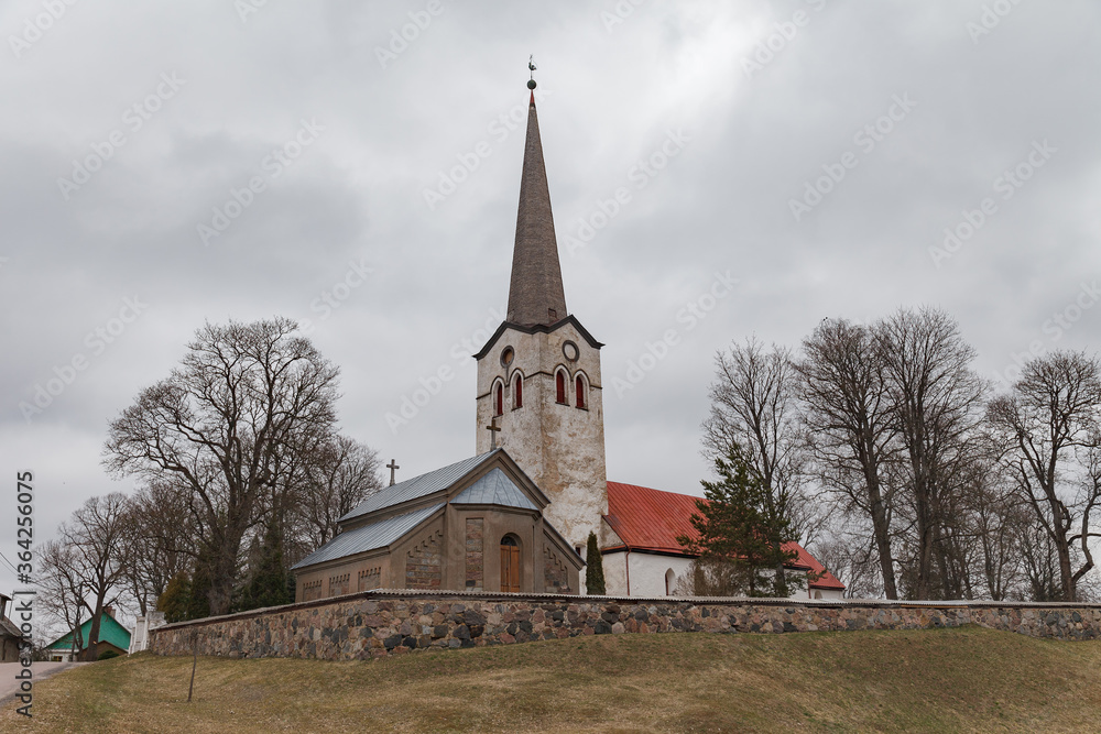 Lutheran church of St. Nicholas in the village of Kose, Estonia Lutheran church of St. Nicholas in the village of Kose, Estonia