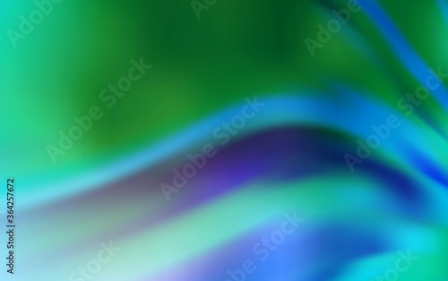 Light BLUE vector blurred bright template. Colorful abstract illustration with gradient. New style for your business design.