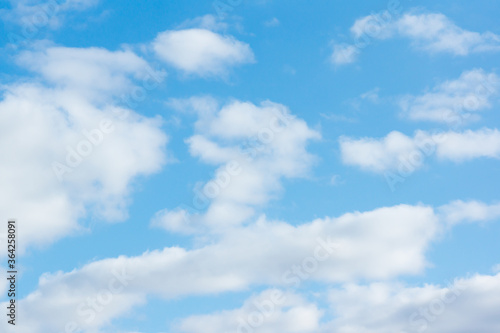 Fototapeta Naklejka Na Ścianę i Meble -  blue sky with light white clouds