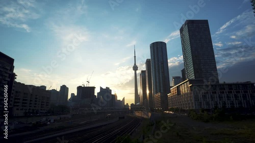 Sunrise Toronto CN Tower