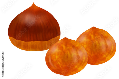 栗
