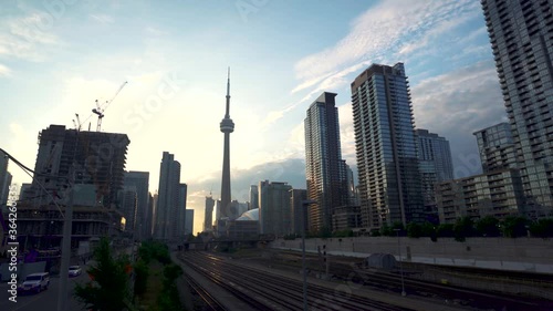 Sunrise Toronto CN Tower