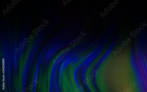 Dark BLUE vector blurred shine abstract background. Shining colored illustration in smart style. Elegant background for a brand book.