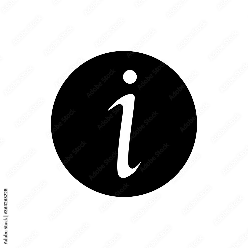 Info sign, information icon Info sign, information icon