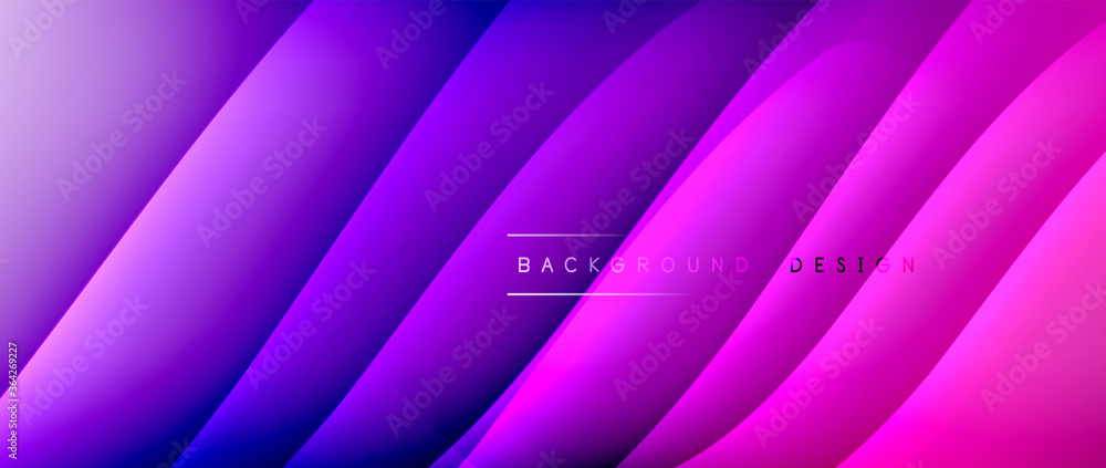 Fluid gradient waves with shadow lines and glowing light effect, modern flowing motion abstract background for cover, placards, poster, banner or flyer Fluid gradient waves with shadow lines and glowing light effect, modern flowing motion abstract background for cover, placards, poster, banner or flyer