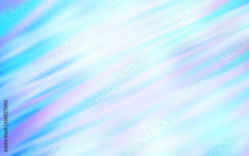 Light BLUE vector background with galaxy stars. Shining colored illustration with bright astronomical stars. Pattern for astrology websites.