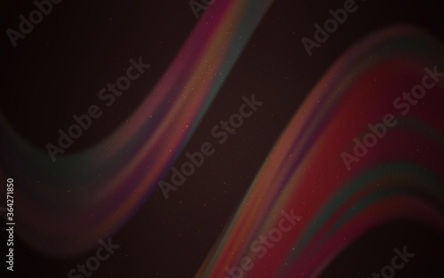 Dark Pink, Red vector texture with milky way stars. Modern abstract illustration with Big Dipper stars. Best design for your ad, poster, banner.