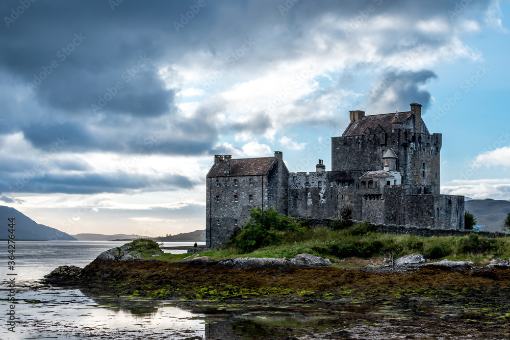 Storm Approaching at Eilean Donan Castle, Scotland.