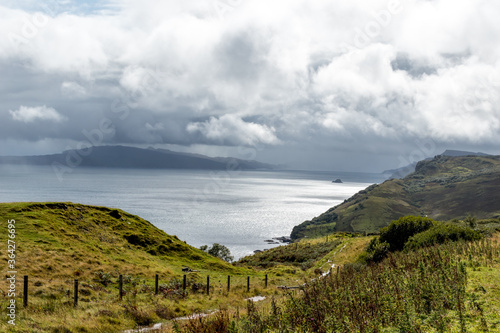 Coast on the Isle of Skye, Scotland.