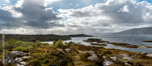 Plockton Coastline near the Isle of Skye, Scotland.