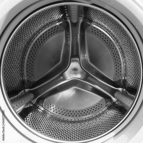 Inside The Washing Machine Drum