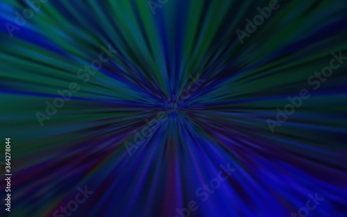 Dark BLUE vector blurred template. Shining colored illustration in smart style. Background for designs.