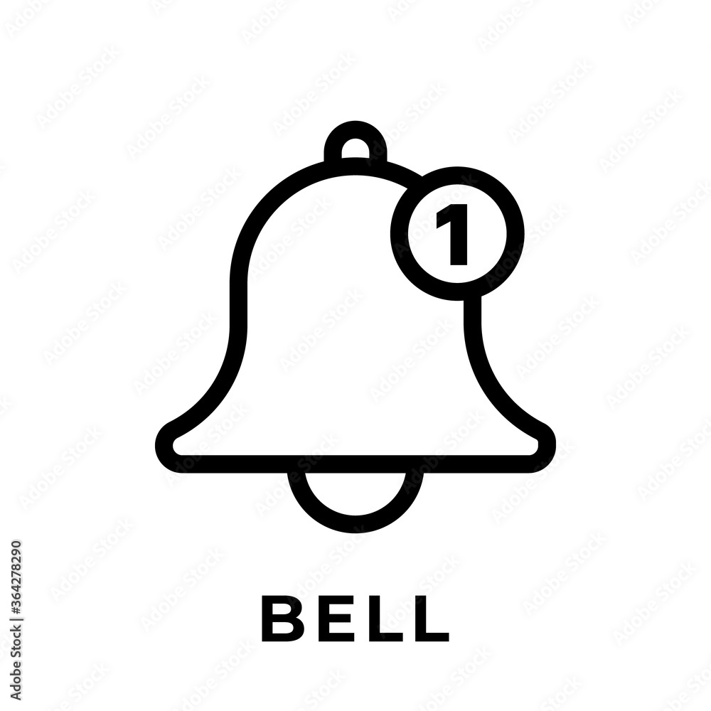 Turn On Notification button icon for social media. Notification bell icon button Vector illustration design template. Bell icon or button for video channel, blog, social media and background banner Turn On Notification button icon for social media. Notification bell icon button Vector illustration design template. Bell icon or button for video channel, blog, social media and background banner