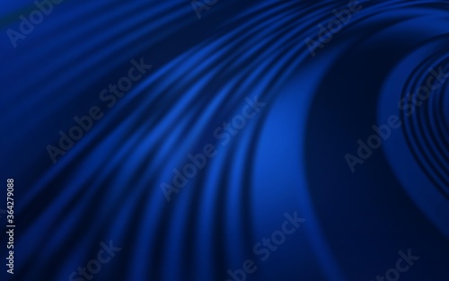 Dark BLUE vector pattern with wry lines. A shining illustration, which consists of curved lines. Template for cell phone screens.