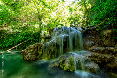 krushuna waterfalls in the forest