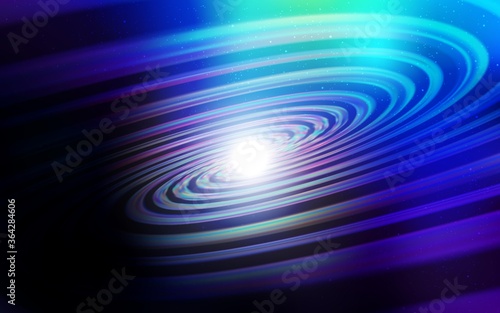 Dark BLUE vector background with galaxy stars. Modern abstract illustration with Big Dipper stars. Smart design for your business advert.