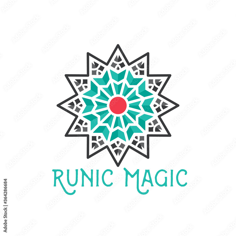 Oriental Geometric Star Symbol Oriental Geometric Star Symbol