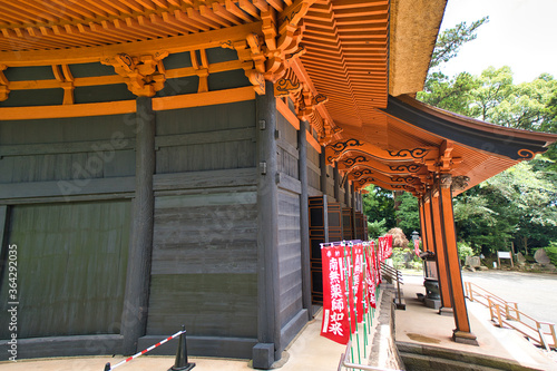 寺, 建築, 古い, 神社, 空, 歴史, 伝統の, 日本