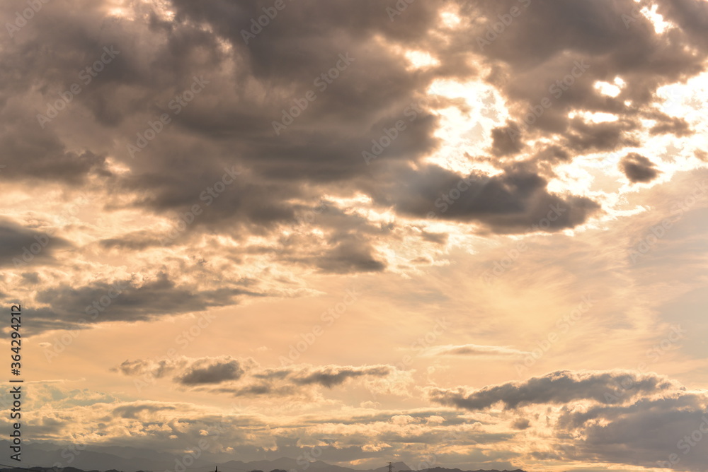 Fototapeta premium 夕焼け空