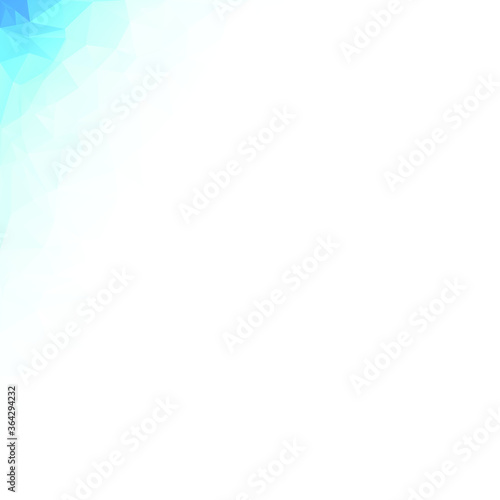 Wallpaper Mural Blue Polygonal Mosaic Background, Creative Design Templates Torontodigital.ca