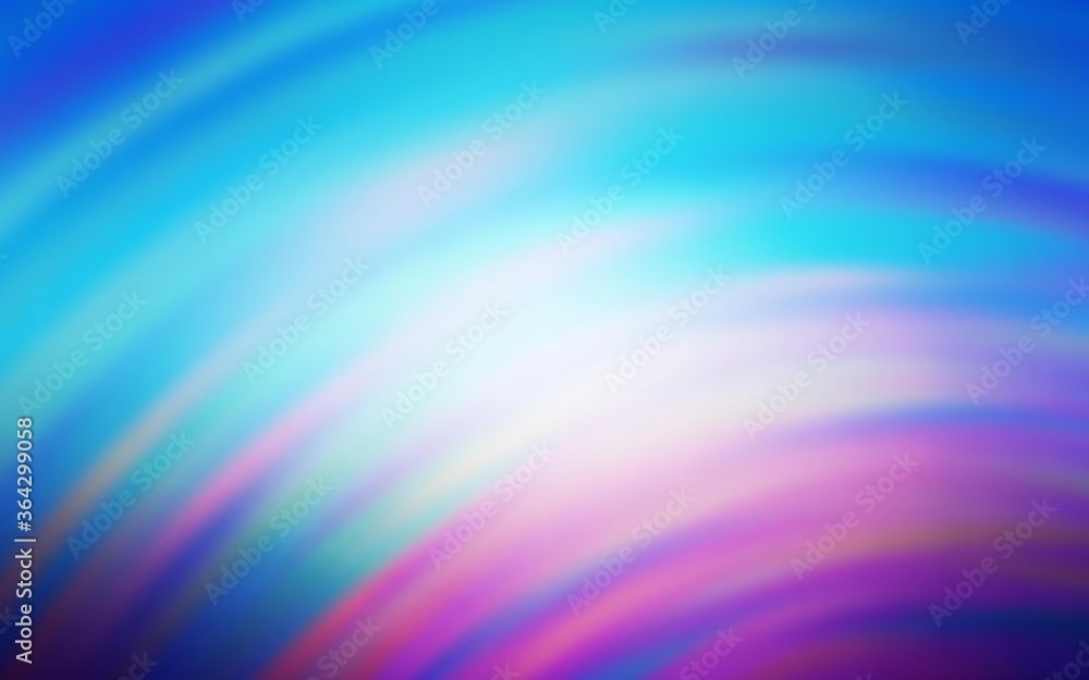 Light Pink, Blue vector template with bent lines. An elegant bright illustration with gradient. Colorful wave pattern for your design. Light Pink, Blue vector template with bent lines. An elegant bright illustration with gradient. Colorful wave pattern for your design.
