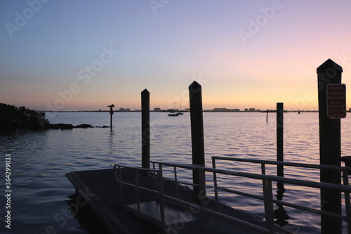 Boat ramp in dock at dusk © AndyCBR1000RR
