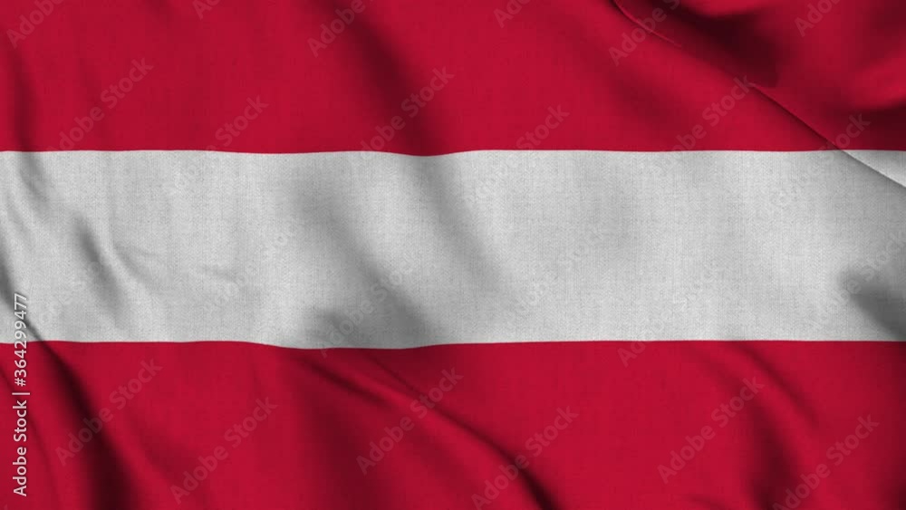 Austria national flag waving with fabric texture fluttering in wind in a seamless loop in slow motion animated background uhd Austria national flag waving with fabric texture fluttering in wind in a seamless loop in slow motion animated background uhd