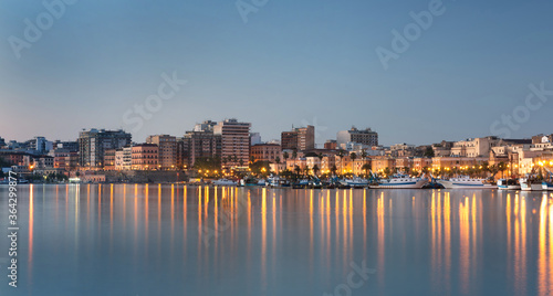 Taranto city in the morning, Italy, Puglia photo
