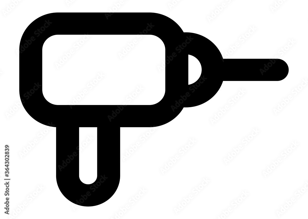Drill vector icon. Illustration isolated for graphic and web design. Drill vector icon. Illustration isolated for graphic and web design.