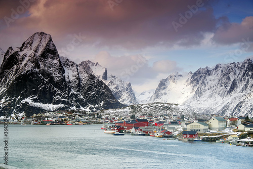 Reine Resort in Lofoten Archipelago, Norway, Europe