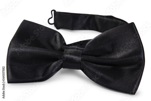 A black bow Tie