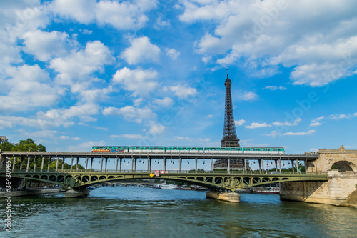 Various views of the Eiffel tower  © Kandarp