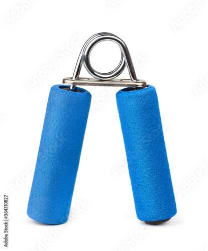 Blue steel hand gripper