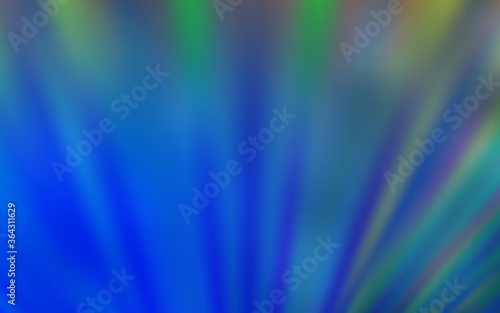 Light Blue, Green vector template with repeated sticks. Glitter abstract illustration with colorful sticks. Best design for your ad, poster, banner.