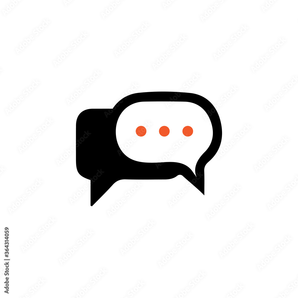 Speech bubble icon vector illustration Speech bubble icon vector illustration
