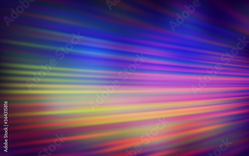 Light Multicolor vector background with stright stripes. Lines on blurred abstract background with gradient. Best design for your ad, poster, banner. © smaria2015