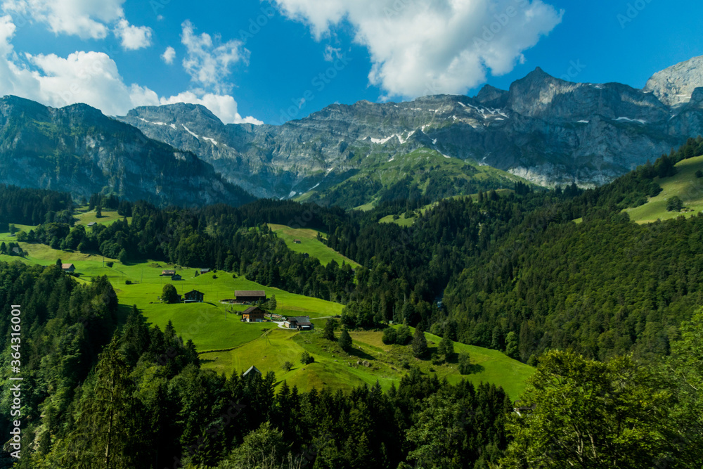 Obraz premium Engelberg village in Switzerland, Europe