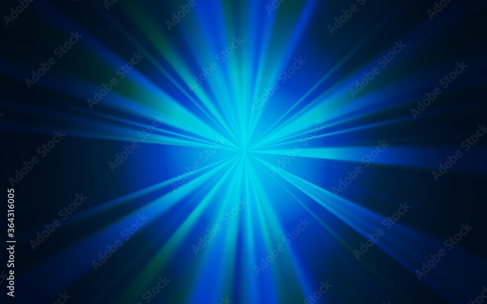 Dark BLUE vector blurred shine abstract background. A completely new colored illustration in blur style. Smart design for your work.