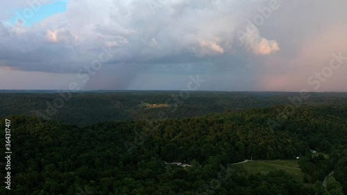 Lightning strike from a distance 