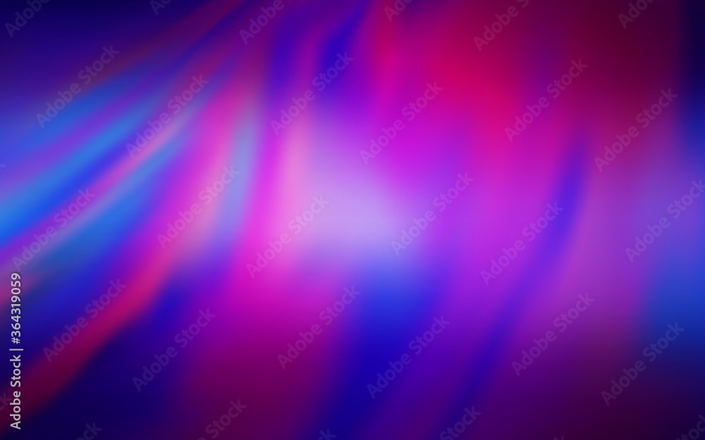 Light Purple, Pink vector glossy abstract layout. New colored illustration in blur style with gradient. Completely new design for your business.