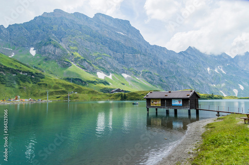 The lake below Mt Titlis © Kandarp