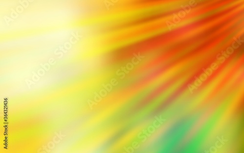 Light Red, Yellow vector abstract blurred background. Shining colored illustration in smart style. New design for your business.