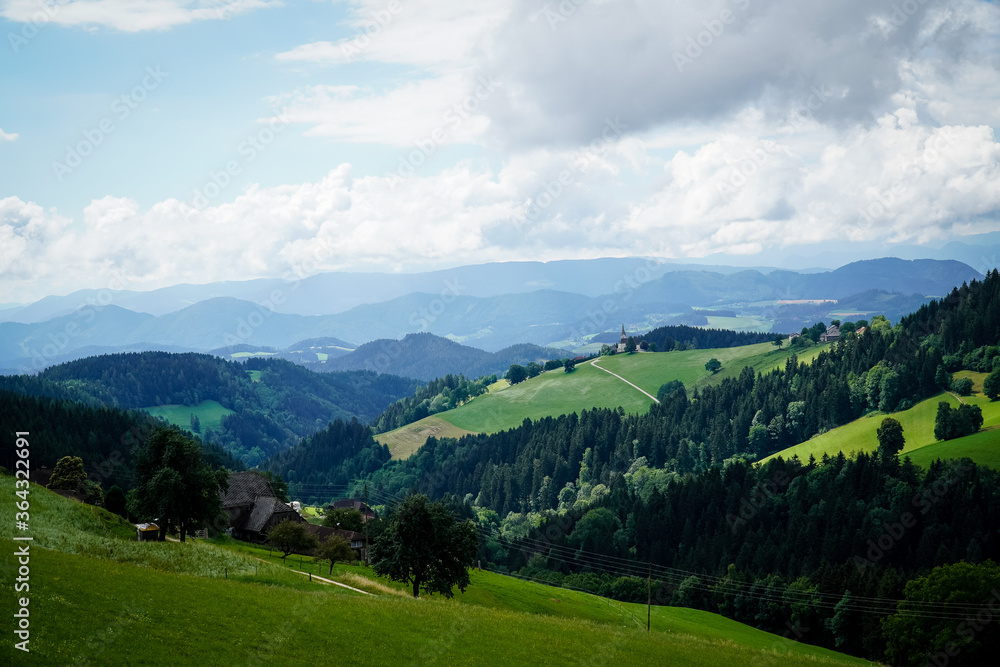 Mountainbike-Touren und Wanderungen rund um Wolfsberg, Kärnten, Österreich