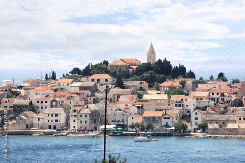 view on Primosten, Croatia