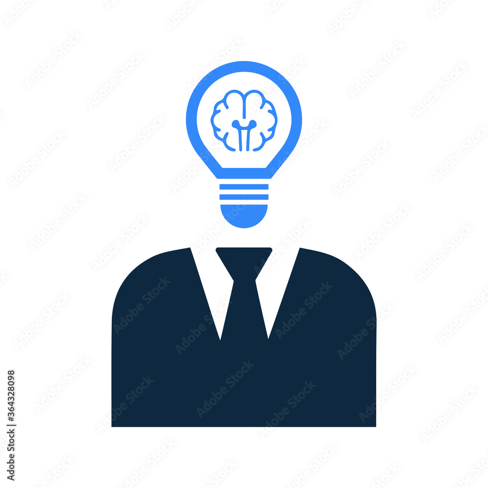 Brainstorming, idea icon / vector graphics Brainstorming, idea icon / vector graphics