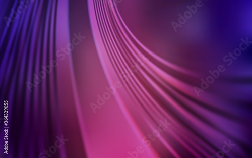 Dark Purple vector pattern with lines. A circumflex abstract illustration with gradient. Brand new design for your ads, poster, banner.