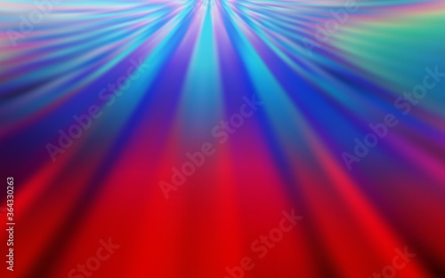 Light Blue, Red vector blurred bright pattern. New colored illustration in blur style with gradient. Elegant background for a brand book.
