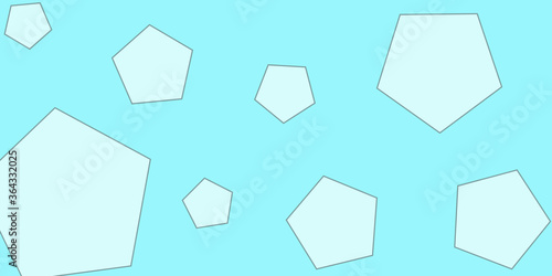 abstract blue graphic shape illustration background