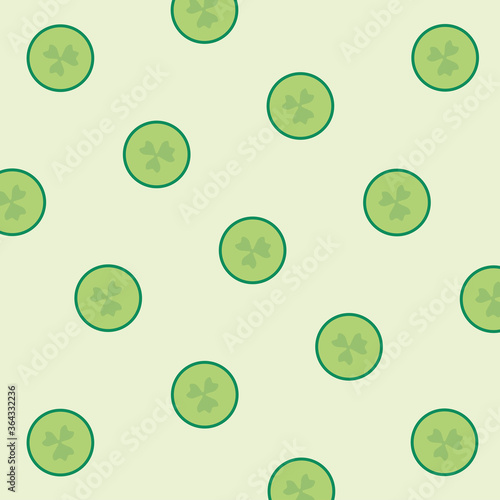 Cucumber sliced pattern. Cucumber texture